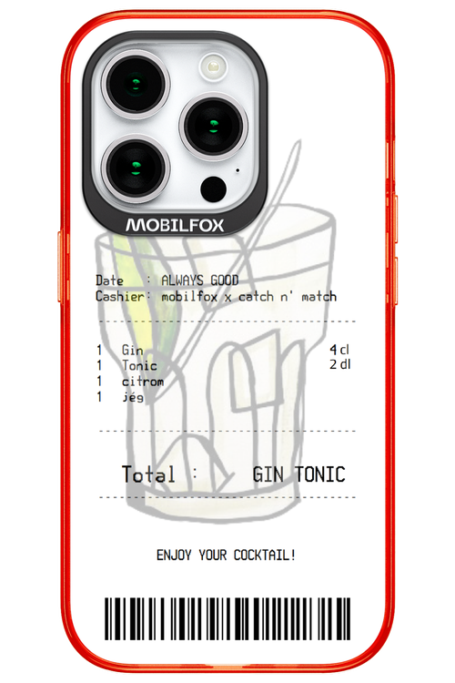 gin tonic - Apple iPhone 15 Pro
