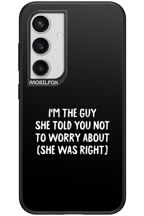 She was right 2.0 - Samsung Galaxy S24