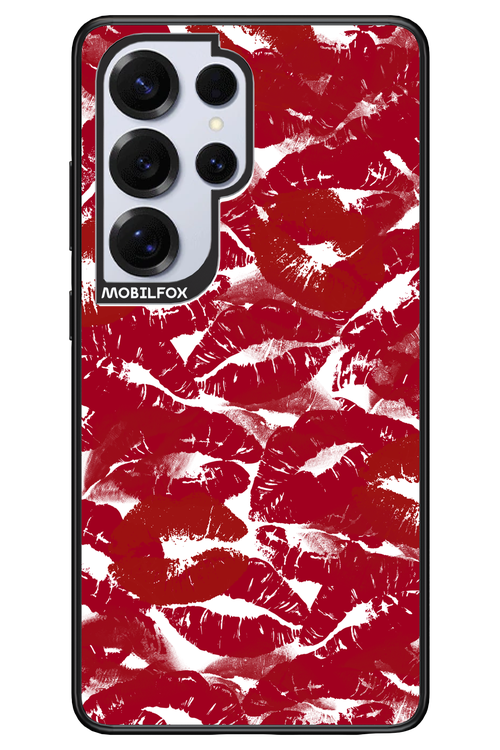 Burgundy and Kiss 2.0 - Samsung S25 Ultra