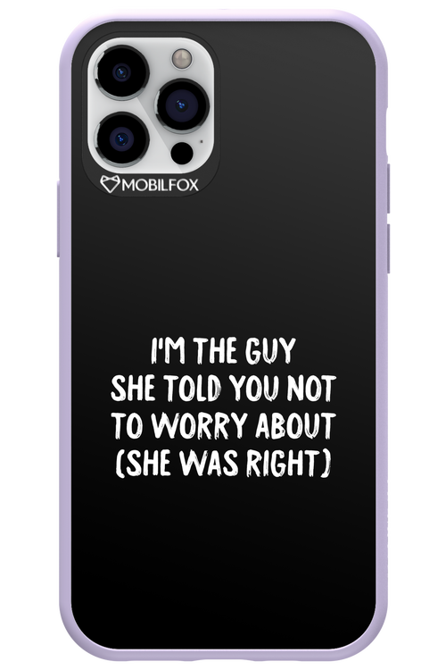 She was right 2.0 - Apple iPhone 12 Pro