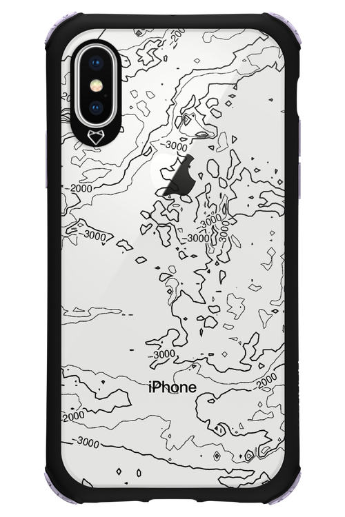 Contour Map - Apple iPhone XS