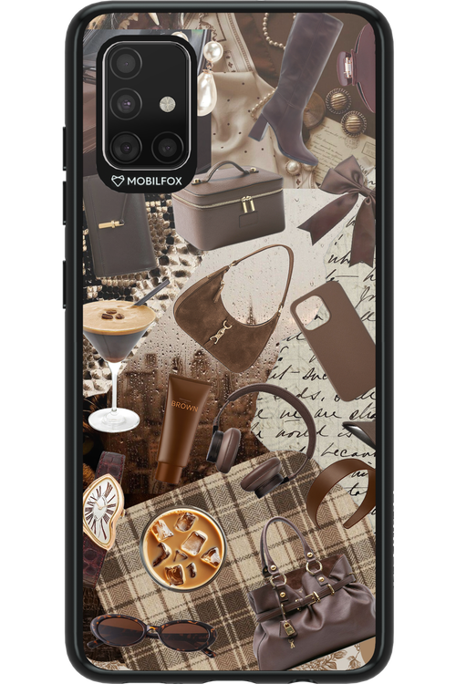 Brown Love - Samsung Galaxy A51
