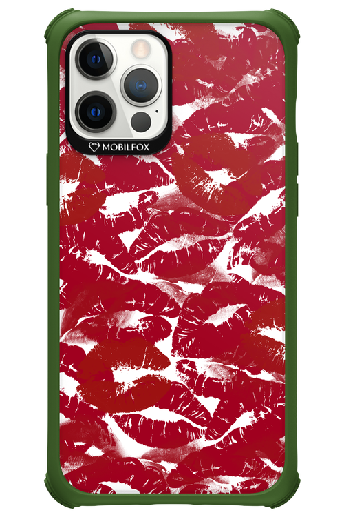 Burgundy and Kiss 2.0 - Apple iPhone 12 Pro Max