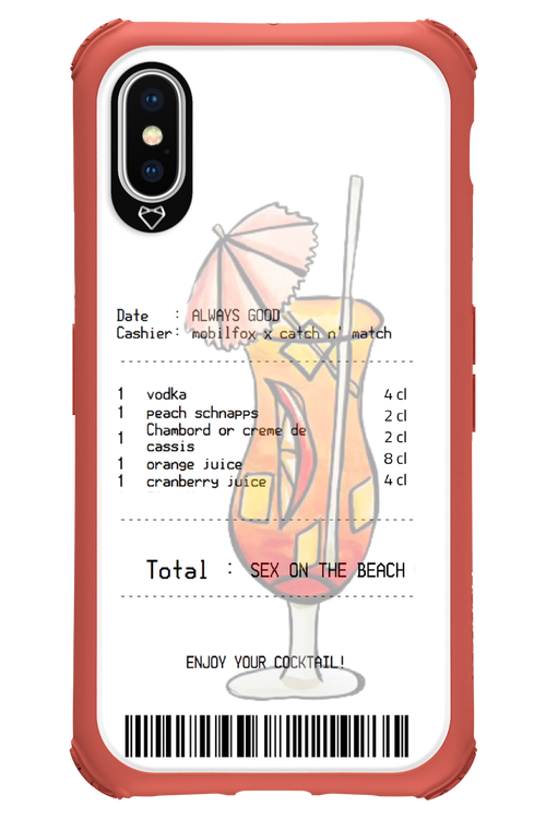 sex on the beach cocktail - Apple iPhone X