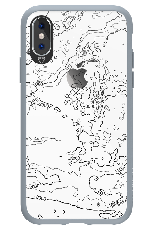 Contour Map 2.0 - Apple iPhone X