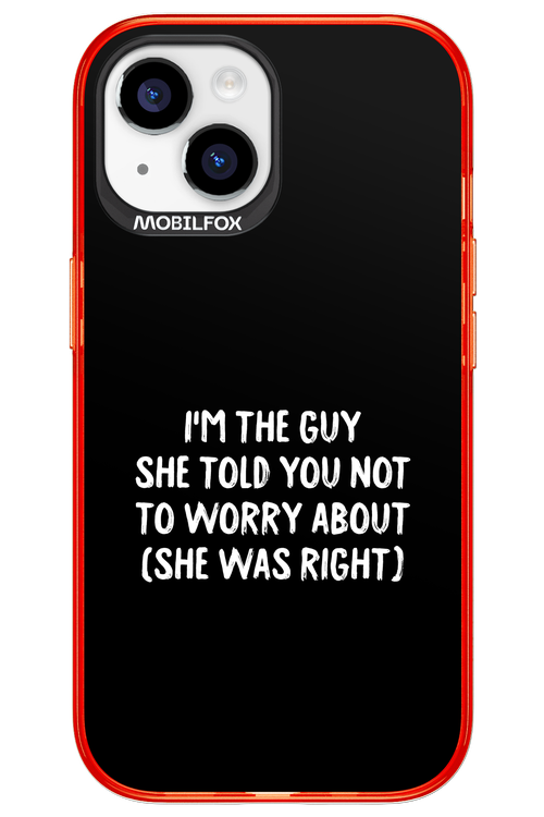 She was right 2.0 - Apple iPhone 15