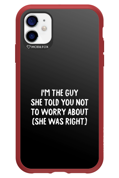 She was right 2.0 - Apple iPhone 11