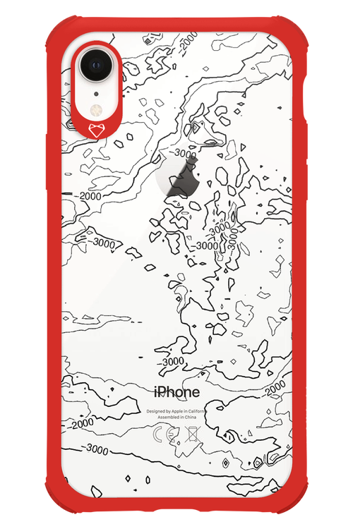 Contour Map - Apple iPhone XR