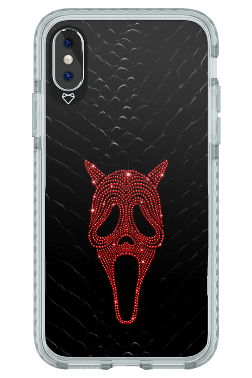 Devil Glitter Ghost - Apple iPhone XS