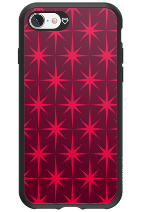 Burgundy Starss - Apple iPhone SE 2020