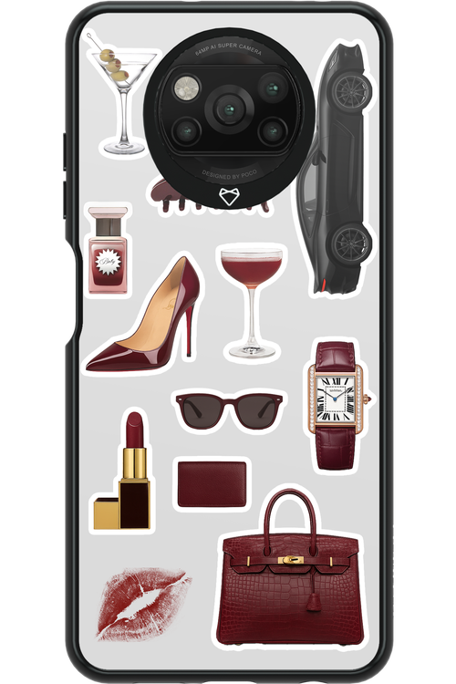 Classy Burgundy - Xiaomi Poco X3 Pro