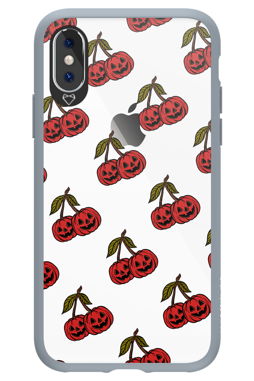 Spicey Pumpkin (Transparent) - Apple iPhone X