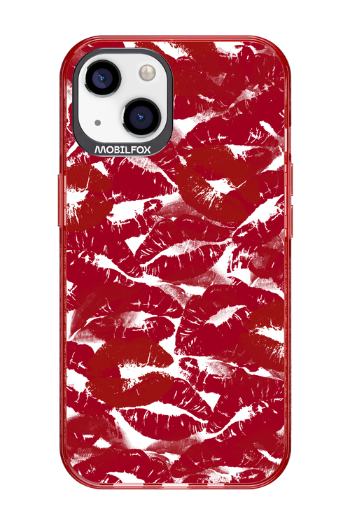 Burgundy and Kiss 2.0 - Apple iPhone 13