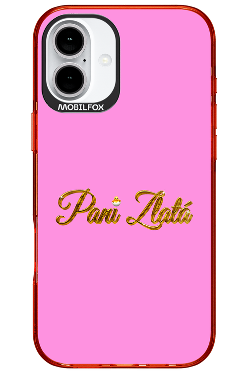 Pani Zlatá - Apple iPhone 16 Plus