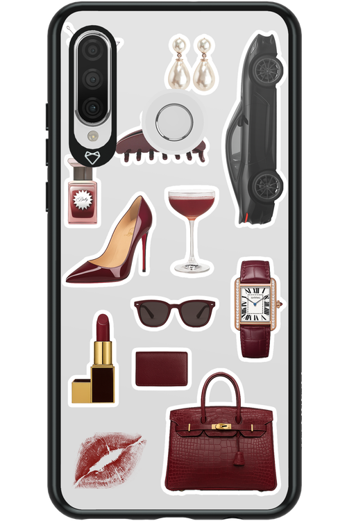 Classy Burgundy 2.0 - Huawei P30 Lite