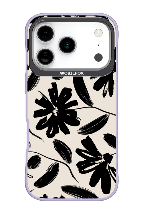 Monochrome Flowerss 2.0 - Apple iPhone 17 Pro