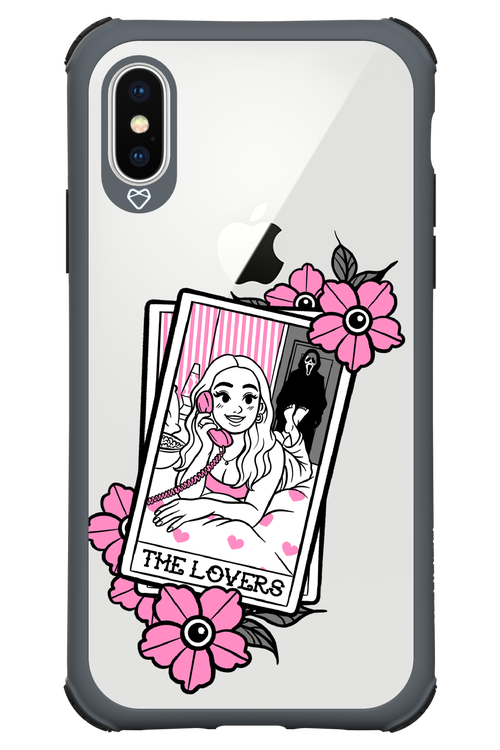 The Spooky Lovers (Transparent) - Apple iPhone X