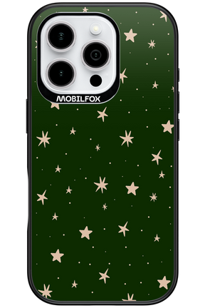 Forest Green Stars - Apple iPhone 16 Pro
