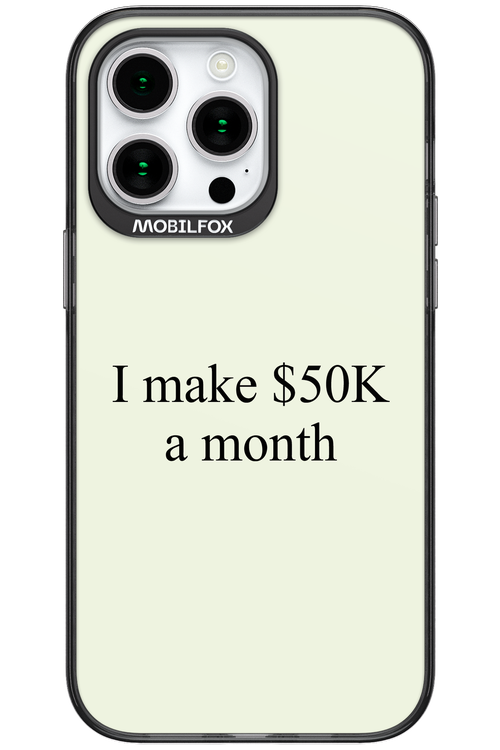 $50K - Apple iPhone 15 Pro Max