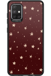 Burgundy Stars - Samsung Galaxy A71