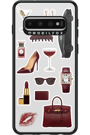 Classy Burgundy - Samsung Galaxy S10