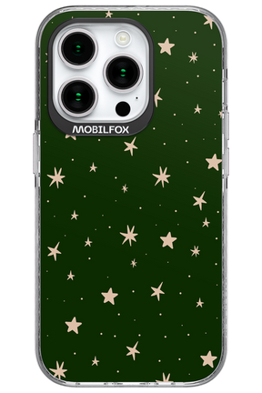 Forest Green Stars - Apple iPhone 15 Pro
