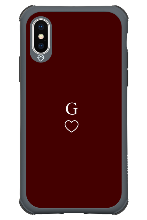 G Burgundia 2.0 - Apple iPhone XS