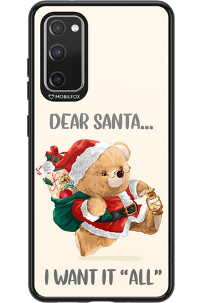 Dear Santa i want it all - Samsung Galaxy S20 FE