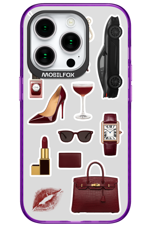 Classy Burgundy 2.0 - Apple iPhone 15 Pro