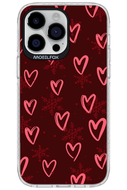 Christmas Hearts - Apple iPhone 14 Pro Max