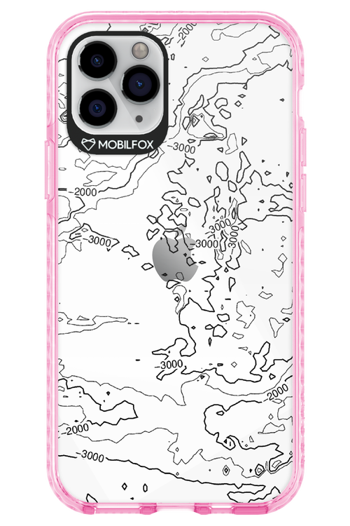 Contour Map - Apple iPhone 11 Pro