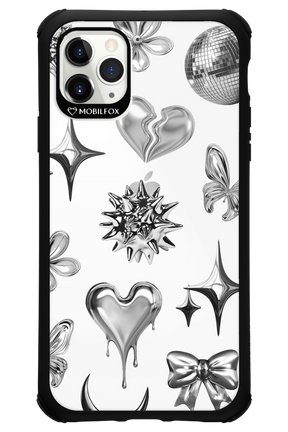 Silver Zone Transparent - Apple iPhone 11 Pro Max