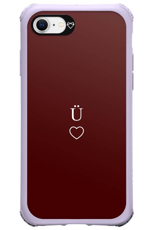 U Burgundia II 2.0 - Apple iPhone 8