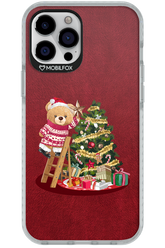 Christmas Bear (Burgundy) - Apple iPhone 12 Pro Max