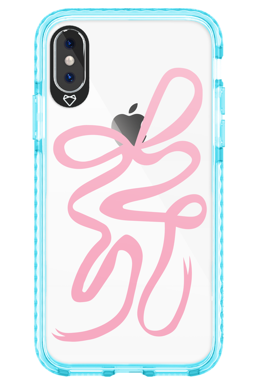 Pink Bow - Apple iPhone XS