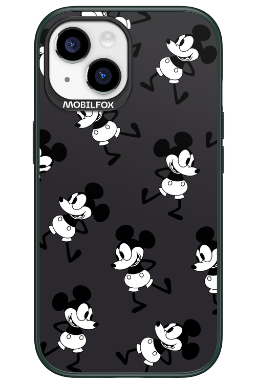 Iconic Mouse (antracite pattern) - Apple iPhone 15