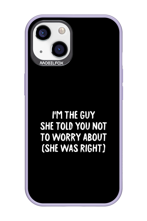 She was right - Apple iPhone 13