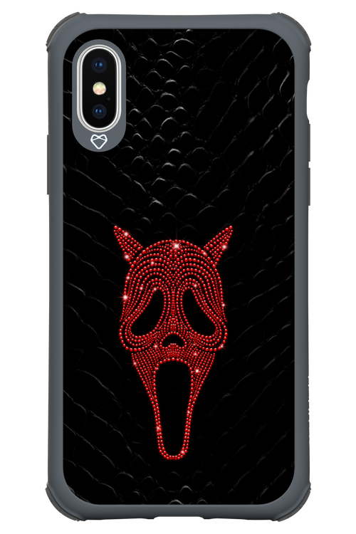 Devil Glitter Ghost - Apple iPhone X