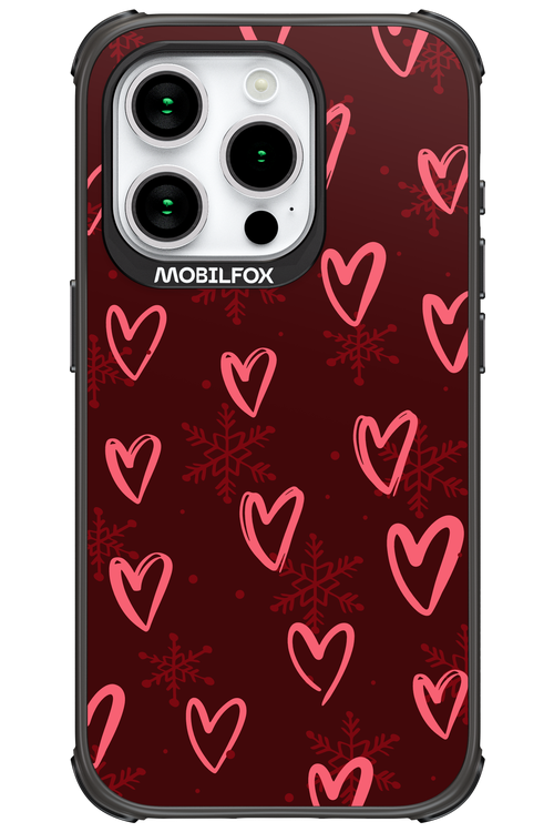 Christmas Hearts - Apple iPhone 15 Pro
