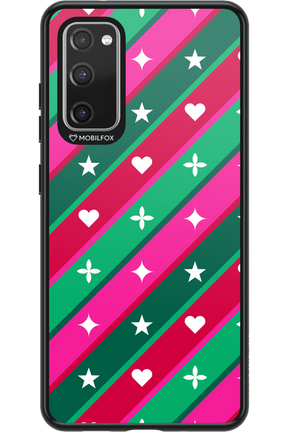 Christmas Stripes - Samsung Galaxy S20 FE