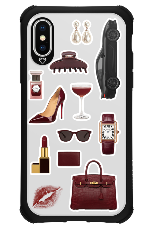 Classy Burgundy 2.0 - Apple iPhone X