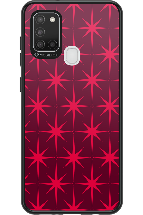 Burgundy Starss - Samsung Galaxy A21 S
