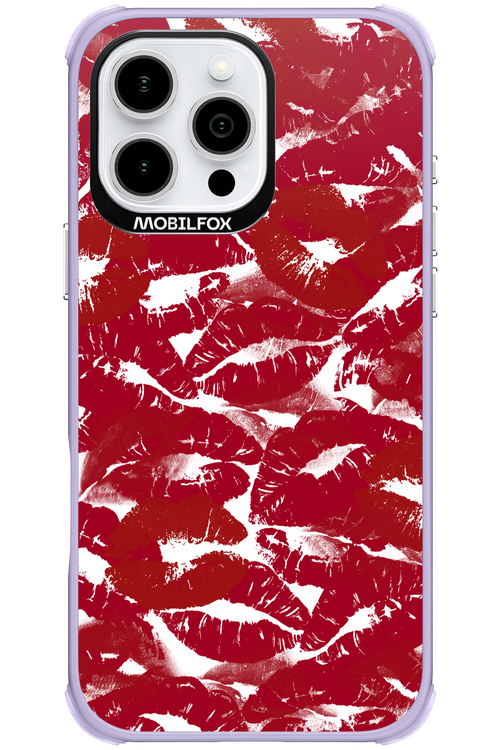 Burgundy and Kiss 2.0 - Apple iPhone 16 Pro Max