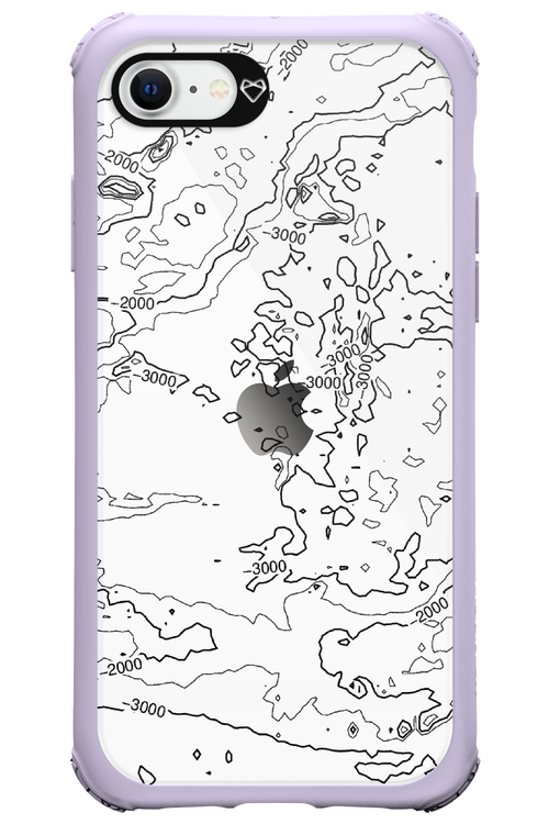 Contour Map - Apple iPhone SE 2022