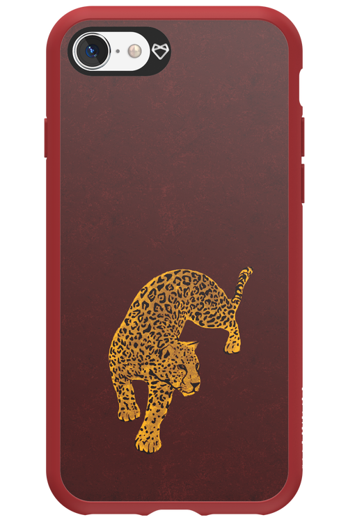 Burgundy Leopard - Apple iPhone 8