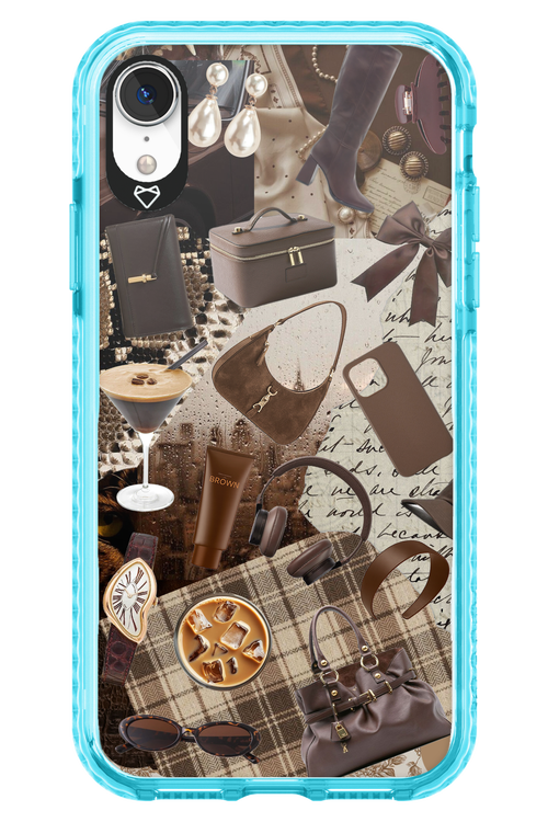 Brown Love - Apple iPhone XR
