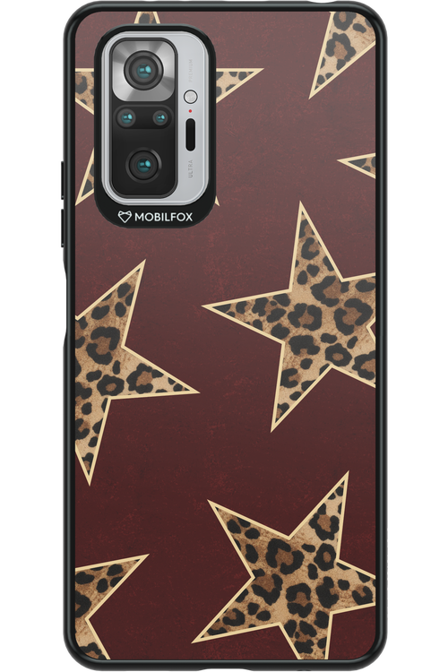 Wild Stars Burgundy - Xiaomi Redmi Note 10S