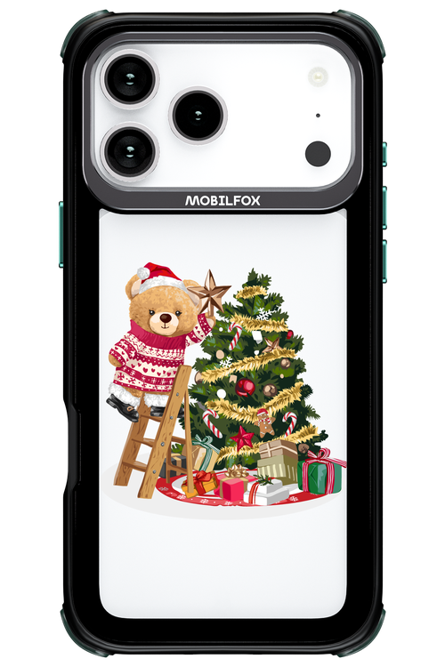 Christmas Bear (Transparent) - Apple iPhone 17 Pro Max