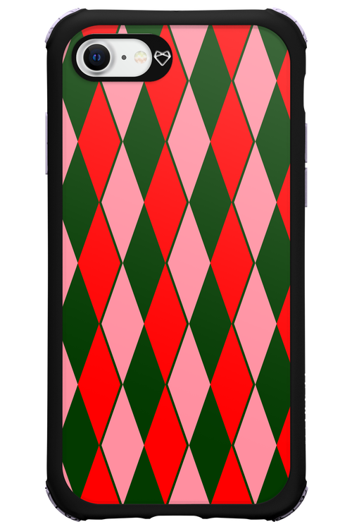 Retro Christmas - Apple iPhone 7