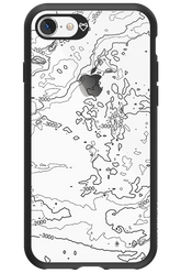Contour Map - Apple iPhone 8